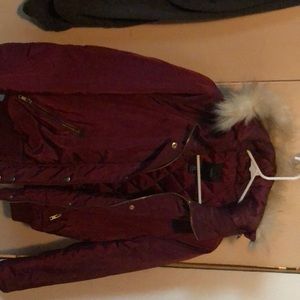 Burgundy Winter Jacket